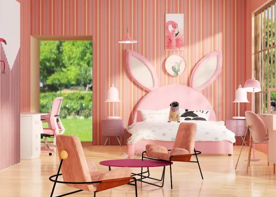 Bunny room Design Rendering