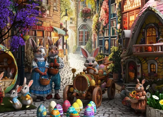 # Egg celebration Renderização de Design