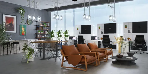 Hybrid office design idea 💡