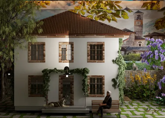 # Mother's house  Renderização de Design