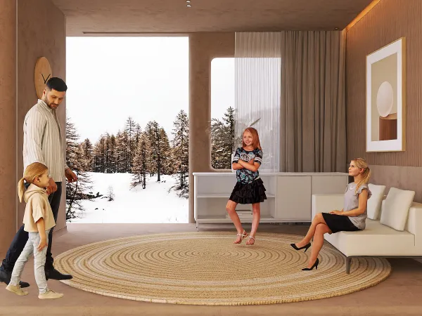 Professional interior design created with Homestyler 3D design software