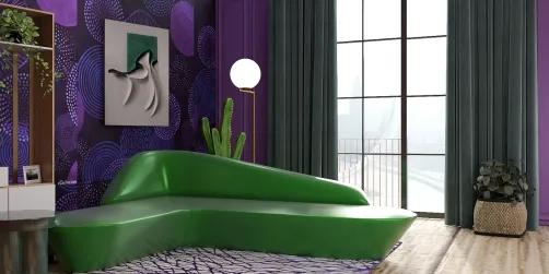 (The Olympic colors are)(purple and green) ✅💚💜