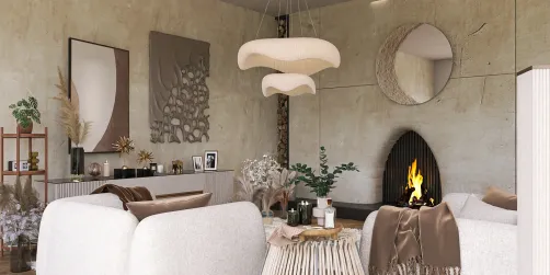 Scandinavian Sitting Room