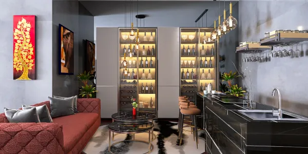 Professional interior design created with Homestyler 3D design software