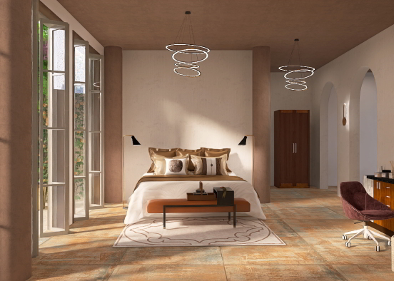 Elegant bedroom

 Design Rendering