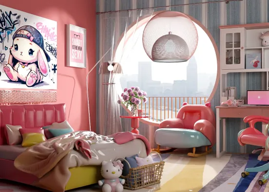 # Custom Furniture Kawaii Renderização de Design
