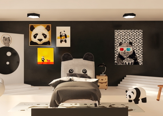 Panda panda 🐼  Design Rendering