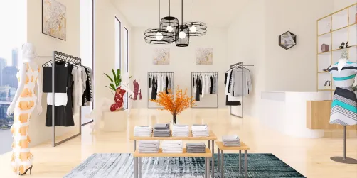 Tienda de ropa.