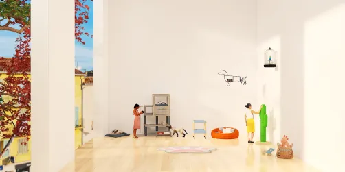 El sueño de los gatos. 