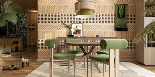 Tribal sustainable decor and furnishings 