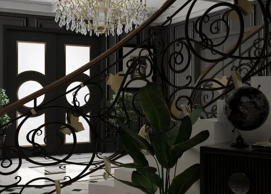 # Elegant Entryway Визуализация дизайна