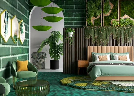 # Un refugio verde Design Rendering