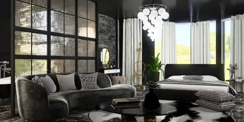 Bedroom black 😬