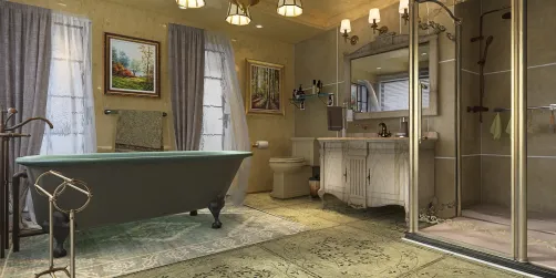 Old style bathroom 