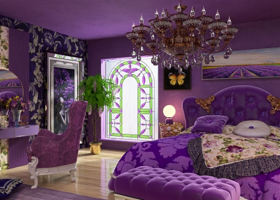 Her purple paradise  Design Rendering