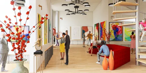 art gallery 