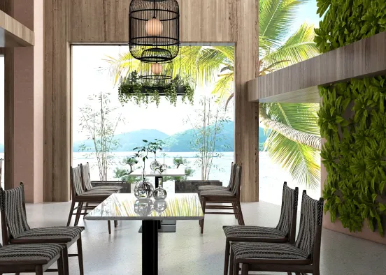# Brunch with a view Renderização de Design
