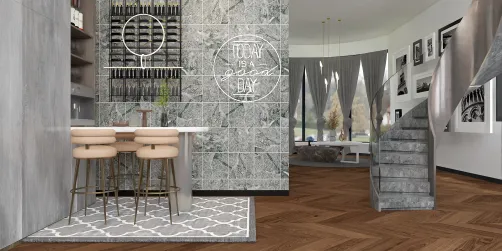 Basement bar 