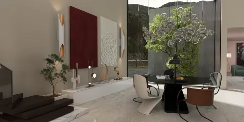 Art Deco + Industrial
3D view 
