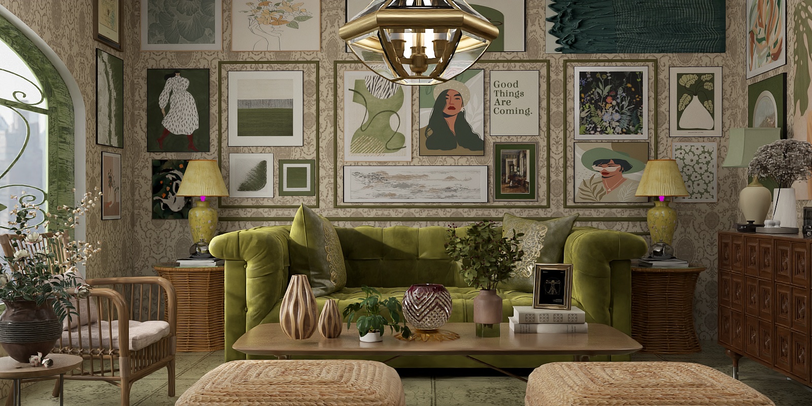 Maximalist In Muted Colors