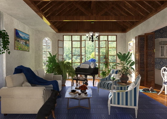 Having family time is very important. Design Rendering