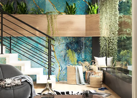 # Blue Renderização de Design