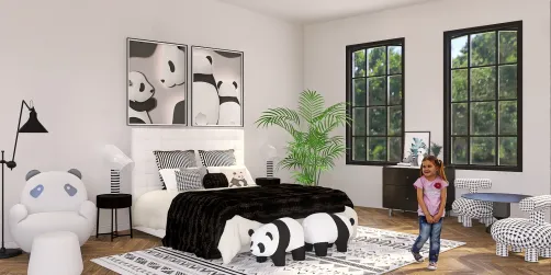 Panda kid!
