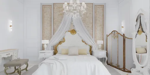 white and gold