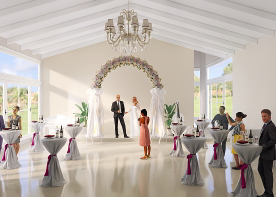 Wedding 🤍 Design Rendering