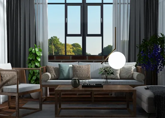 Top roof living room idea 💡 Design Rendering