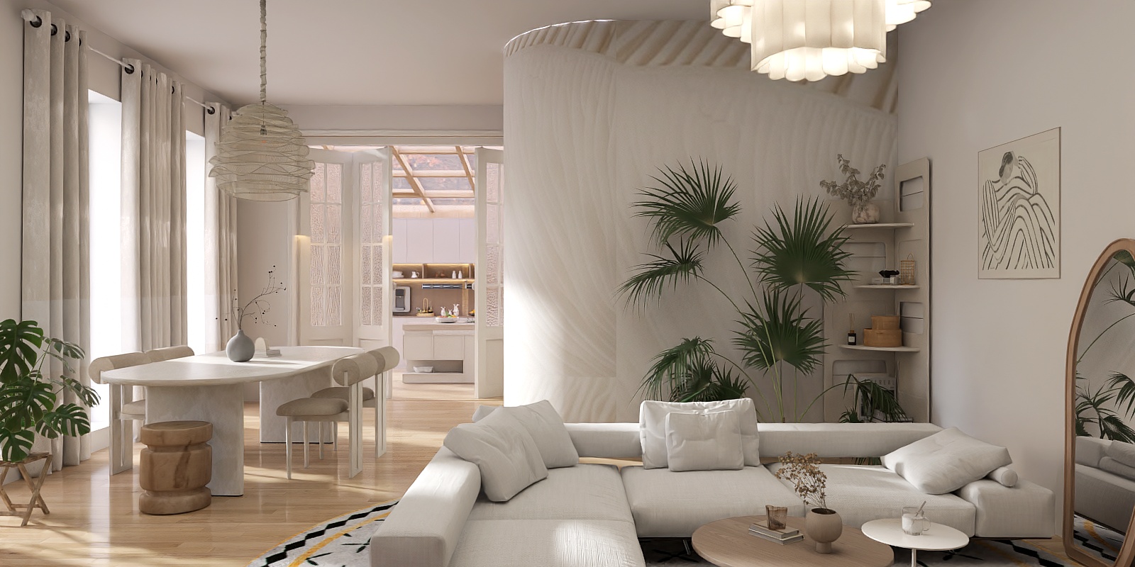 A Bright and inviting space 😊