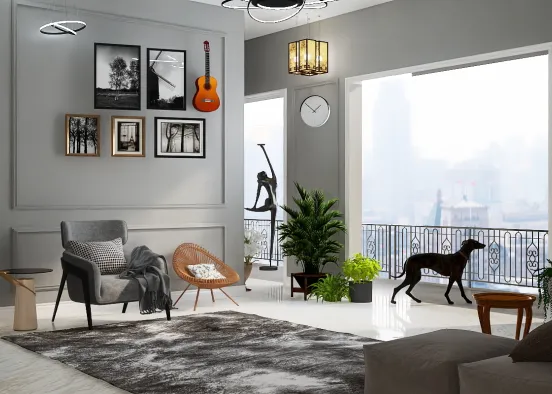 livingroom Design Rendering