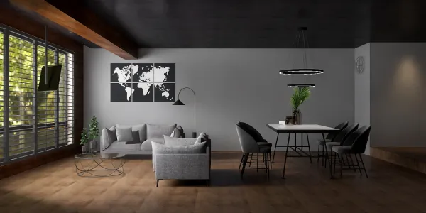 Professional interior design created with Homestyler 3D design software