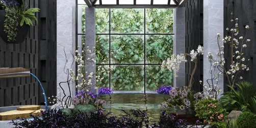 Fuente en Primavera 