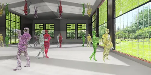 The glass room