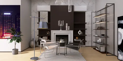 Bauhaus interior.