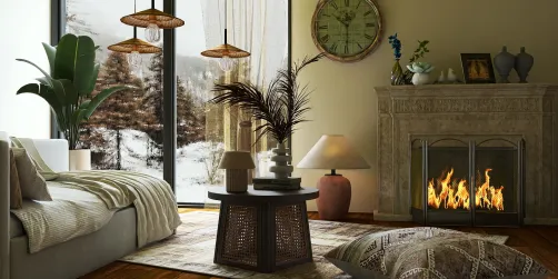 snowy landscape 
