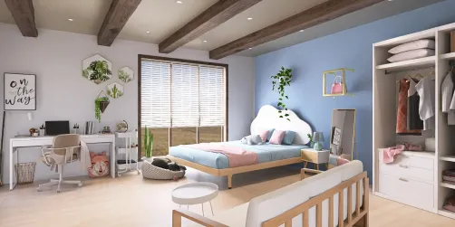 Pastel bedroom