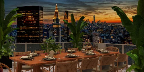 Mother’s Day Dinner on the Terrace