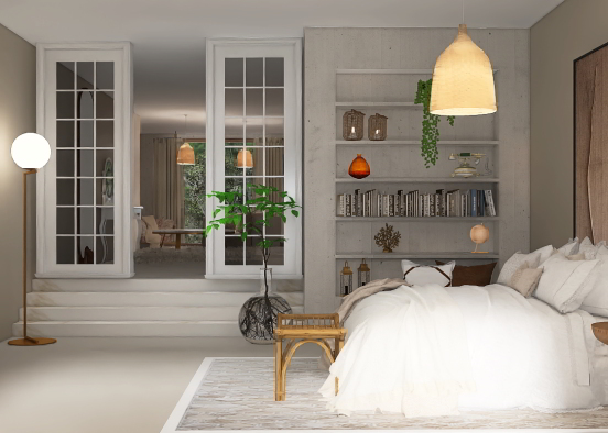 Soft sleeproom 🤎 Design Rendering