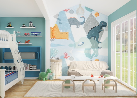 Child’s room 🦕✨ Design Rendering