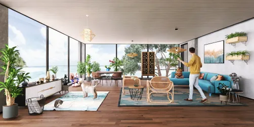 Seaside villa