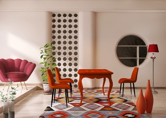 The Red Room Design Rendering