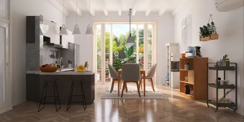 Simple design kitchen 