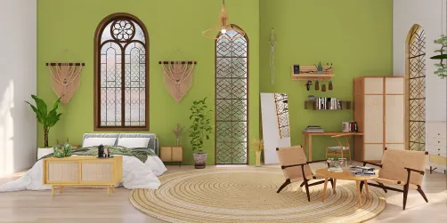 Rattan Bedroom