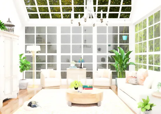 # Mom’s sunroom! Renderização de Design