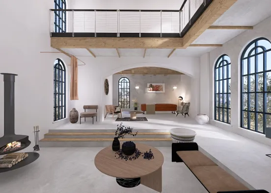 luxury living room ✨️🖤🤍 Design Rendering