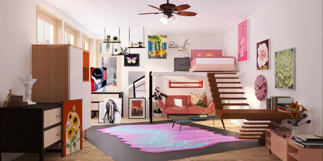 An Artist’s Bedroom 