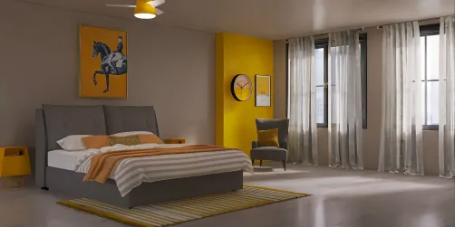 Yellow POP of colour