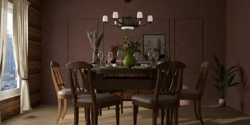 country dining room 